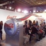 Stand de Coca-Cola light en Arco