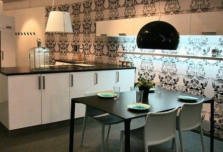 cocina papel pintado