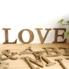 PALABRAS MADERA DECORACIÓN