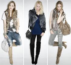 abrigos y chalecos de pelo