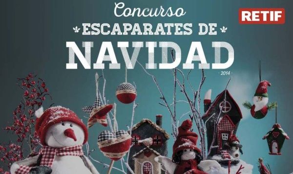 Concurso de escaparates de Navidad con Retif