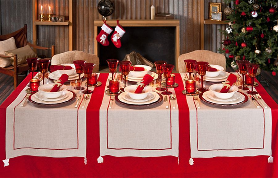 Ideas para montar una espectacular mesa de Navidad Decorar la mesa de Navidad